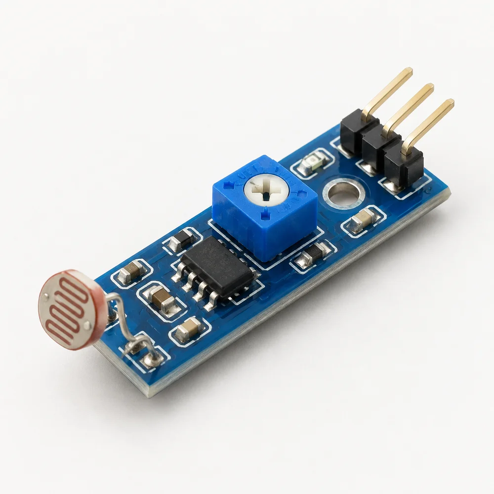 Photoresistor light sensor module